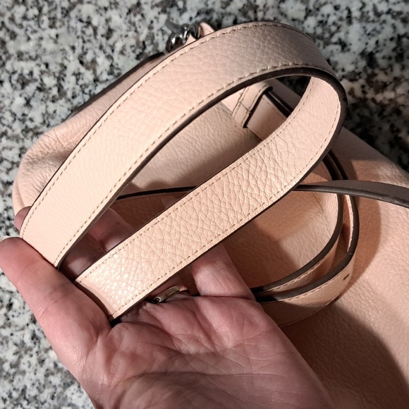 Marc Jacobs Q Natasha Bright Rosa Pink Leather Small Crossbody Bag - Picture 13 of 15